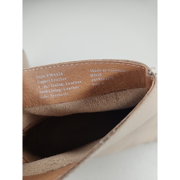 Madewell Ankle Boots Intentionally Blank MA424 Cream / White Womens Size 6 EUC - Picture 10 of 10